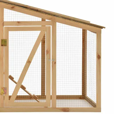 vidaXL poulailler Bois de pin