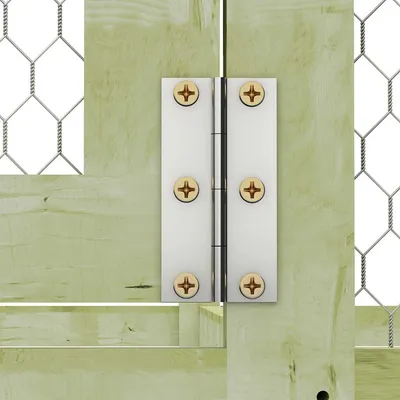 vidaXL cage à poules Pinède imprégnée