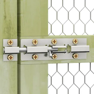 vidaXL cage à poules Pinède imprégnée