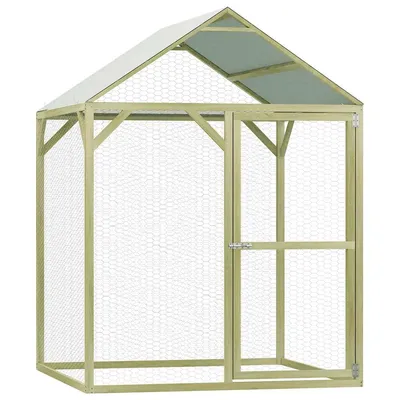 vidaXL cage à poules Pinède imprégnée vidaXL cage à poules Pinède imprégnée