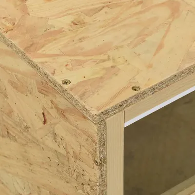 vidaXL terrarium Bois d'ingénierie