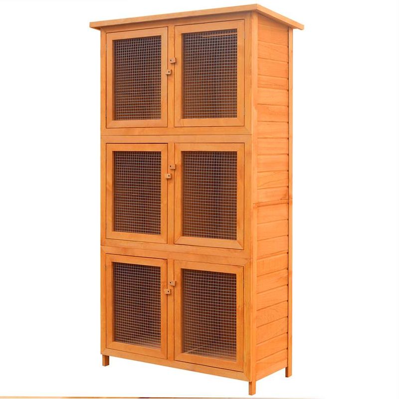 vidaXL cage pour animaux Bois