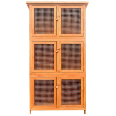 vidaXL cage pour animaux Bois