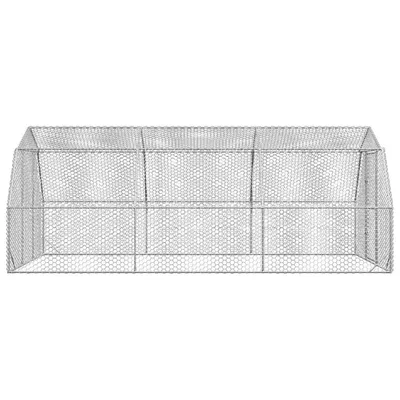 vidaXL poulailler Acier