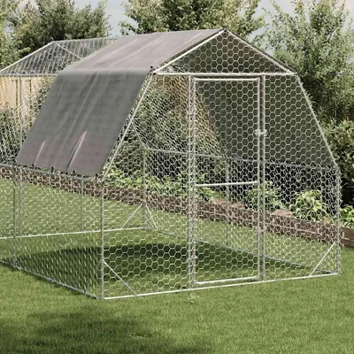 vidaXL poulailler Acier vidaXL poulailler Acier