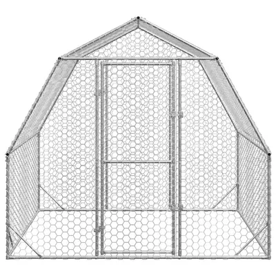 vidaXL poulailler Acier