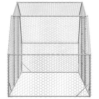 vidaXL poulailler Acier