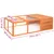 vidaXL cage pour animaux de jardin Bois