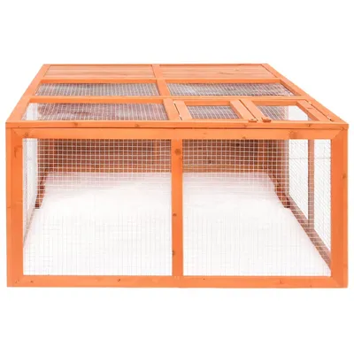 vidaXL cage pour animaux de jardin Bois