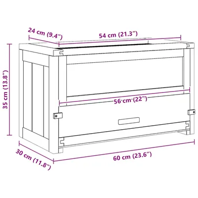 vidaXL cage à hamster Bois