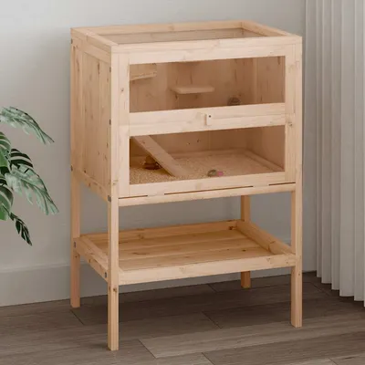 vidaXL Cage à hamster Bois