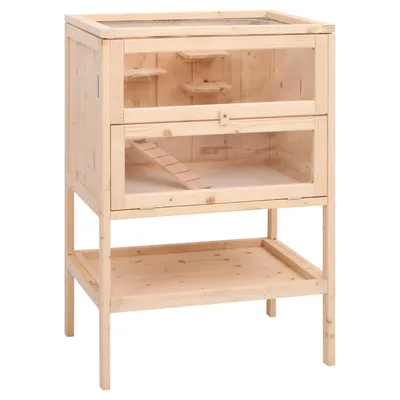 vidaXL Cage à hamster Bois