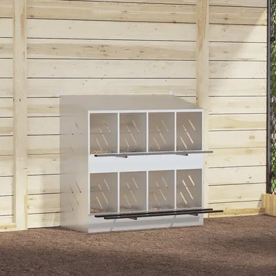 vidaXL nichoir à poules Métal