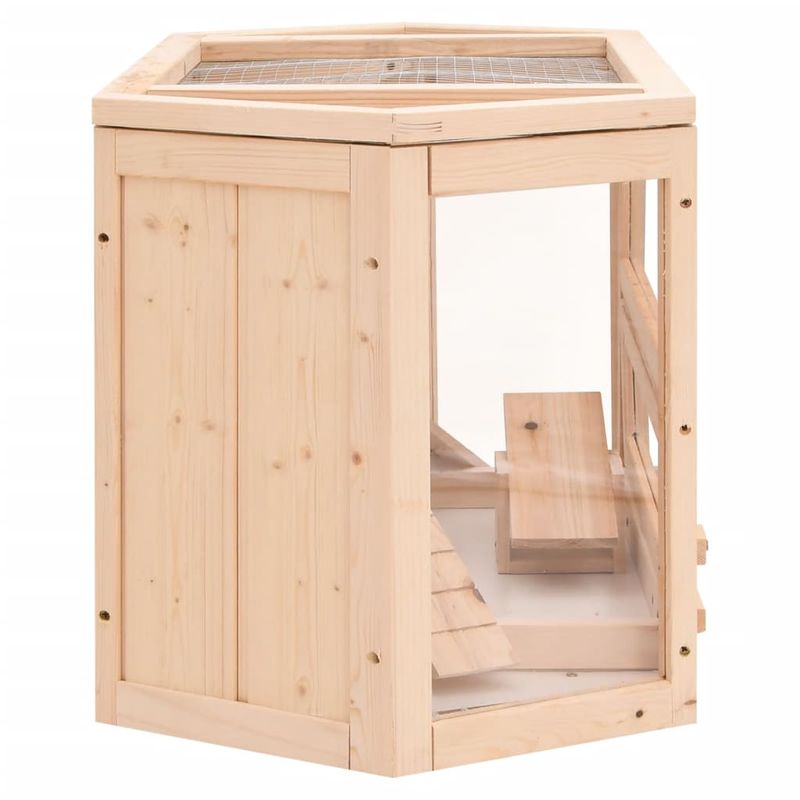 vidaXL cage à hamster Bois