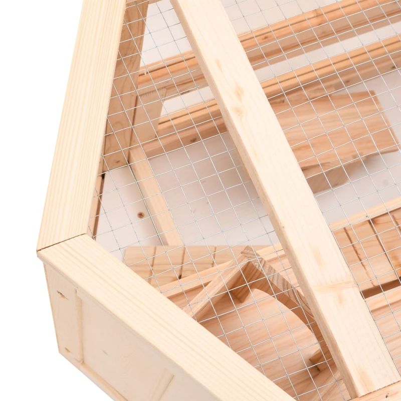 vidaXL cage à hamster Bois