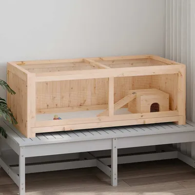vidaXL cage à hamster Bois