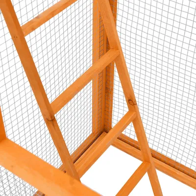 vidaXL cage à oiseaux Bois