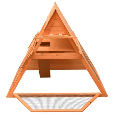 vidaXL clapier pour lapins Bois de pin