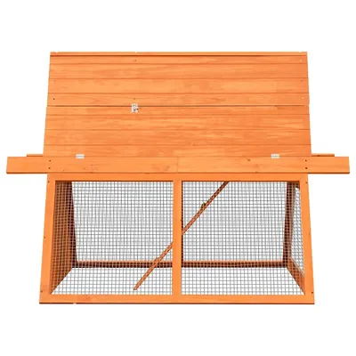 vidaXL clapier pour lapins Bois de pin