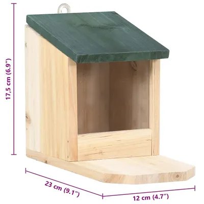 vidaXL maison pour écureuils Bois