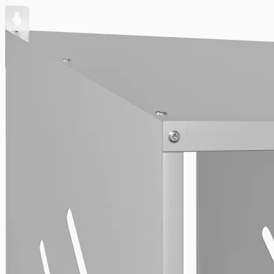 vidaXL nichoir à poules Métal