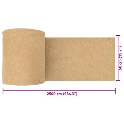 vidaXL tapis en jute Chanvre