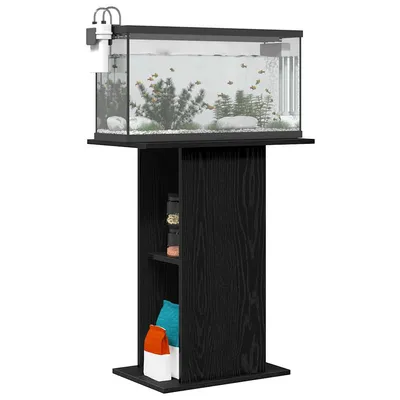 vidaXL support pour aquarium Bois d'ingénierie