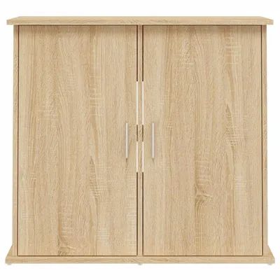 vidaXL support d'aquarium Bois d'ingénierie