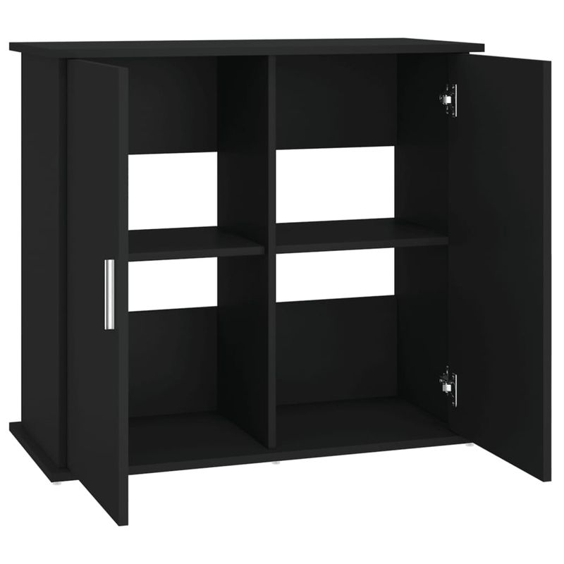 vidaXL support pour aquarium Bois d'ingénierie