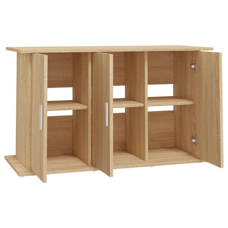 vidaXL support pour aquarium Bois d'ingénierie