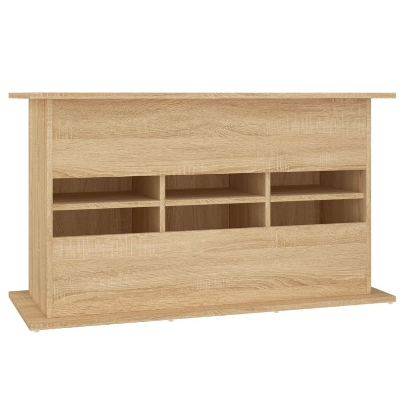 vidaXL support pour aquarium Bois d'ingénierie