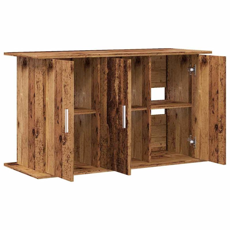 vidaXL support pour aquarium Bois d'ingénierie