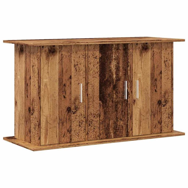 vidaXL support pour aquarium Bois d'ingénierie