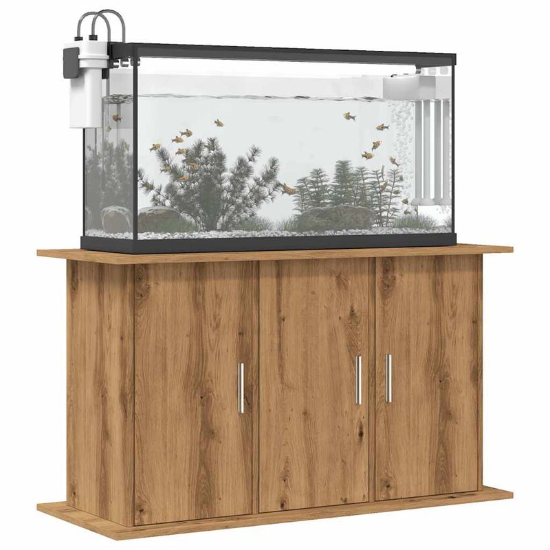 vidaXL support d'aquarium Bois d'ingénierie