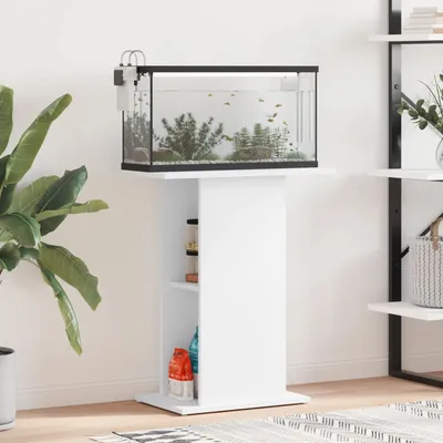 vidaXL support pour aquarium Bois d'ingénierie