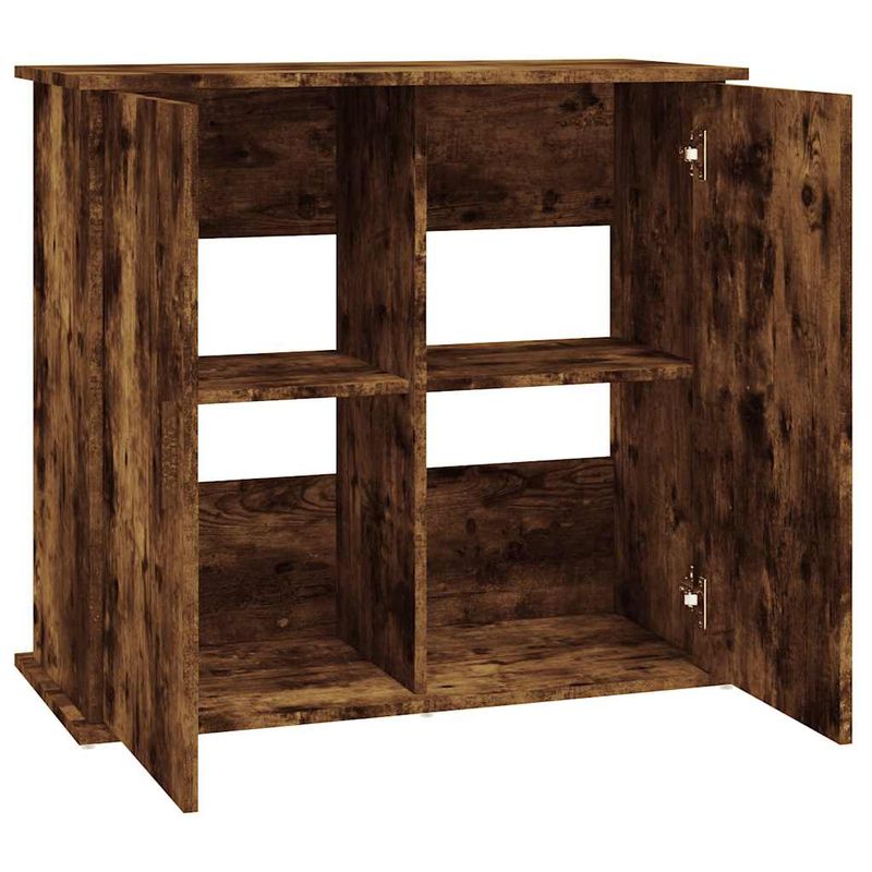 vidaXL support pour aquarium Bois d'ingénierie