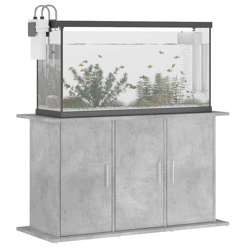 vidaXL support d'aquarium Bois d'ingénierie