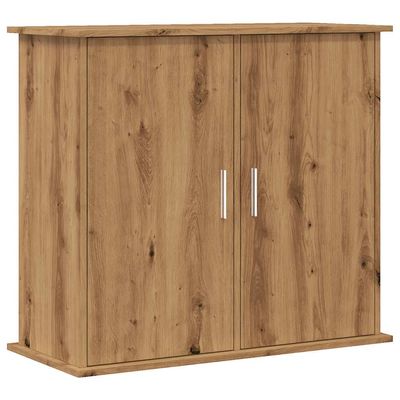 vidaXL support pour aquarium Bois d'ingénierie