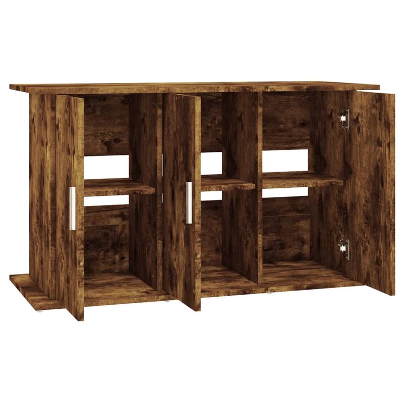 vidaXL support pour aquarium Bois d'ingénierie