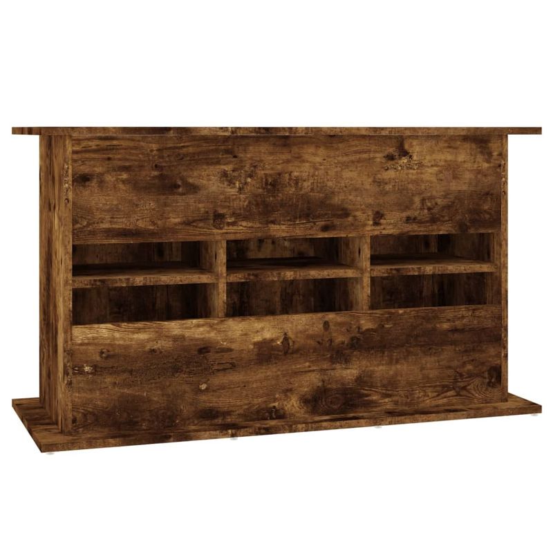 vidaXL support pour aquarium Bois d'ingénierie