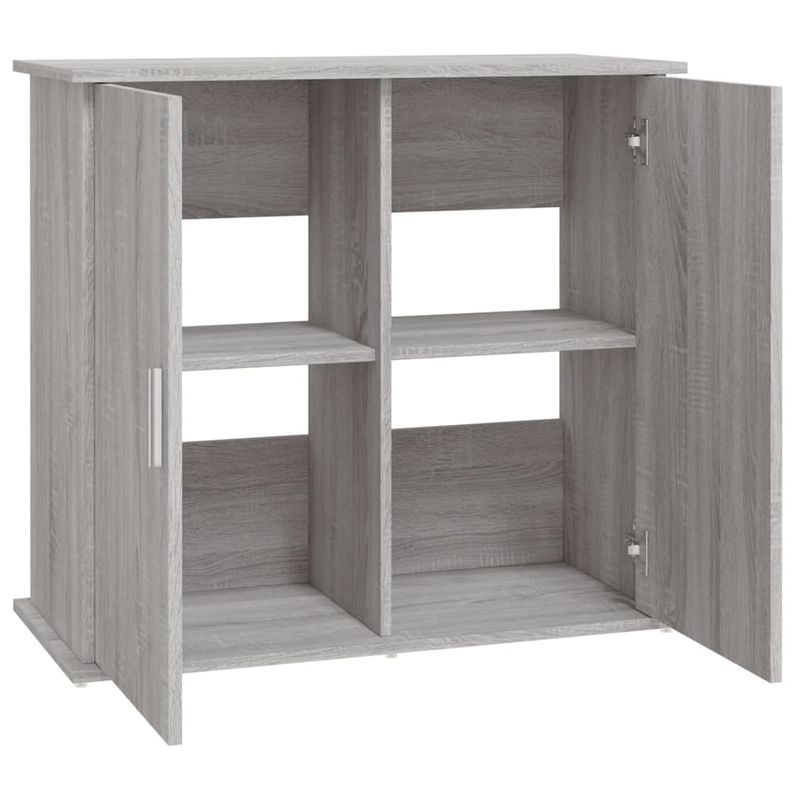 vidaXL support pour aquarium Bois d'ingénierie