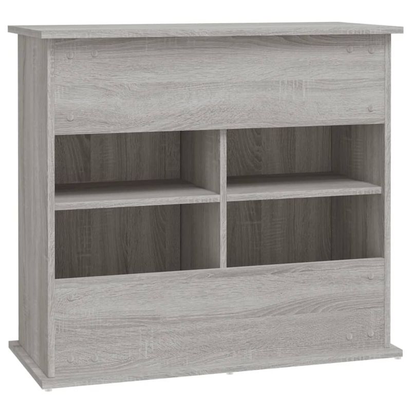 vidaXL support pour aquarium Bois d'ingénierie