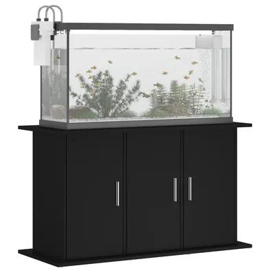 vidaXL support pour aquarium Bois d'ingénierie
