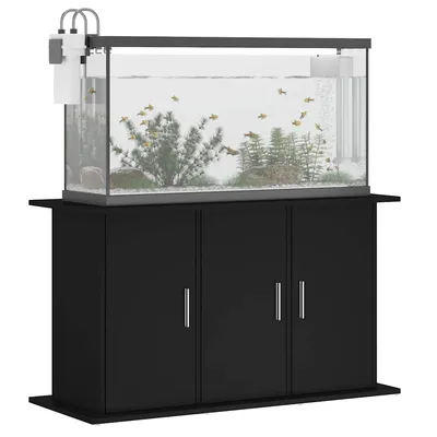 vidaXL support pour aquarium Bois d'ingénierie