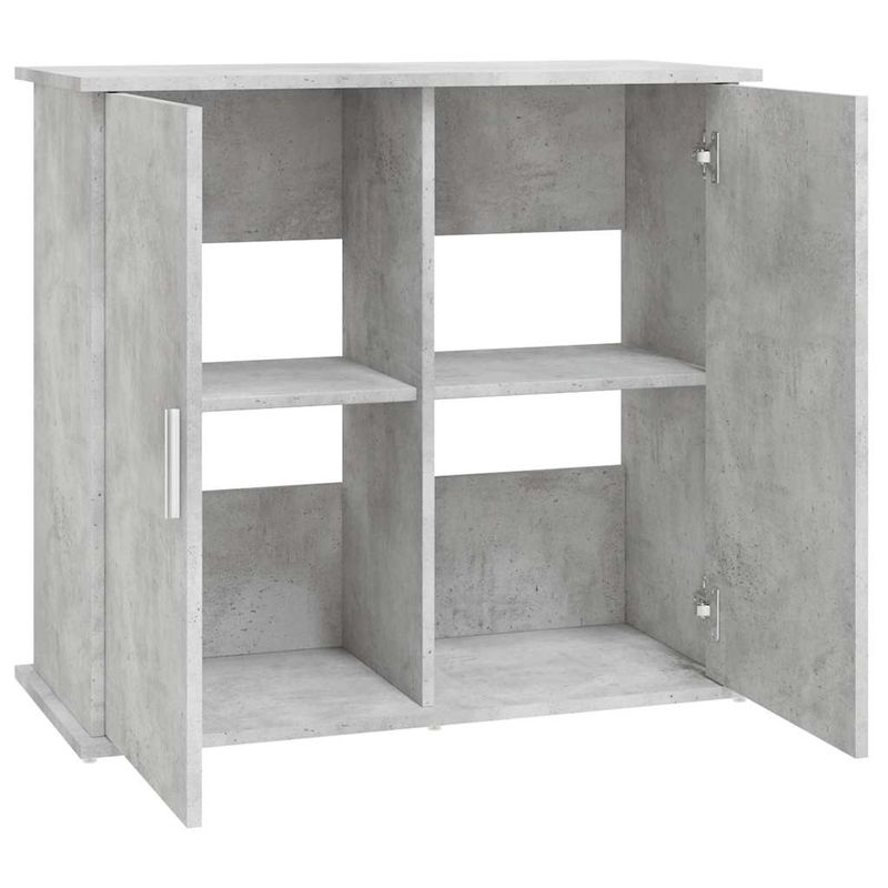 vidaXL support d'aquarium Bois d'ingénierie