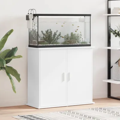 vidaXL support pour aquarium Bois d'ingénierie