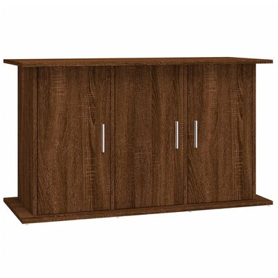 vidaXL support pour aquarium Bois d'ingénierie