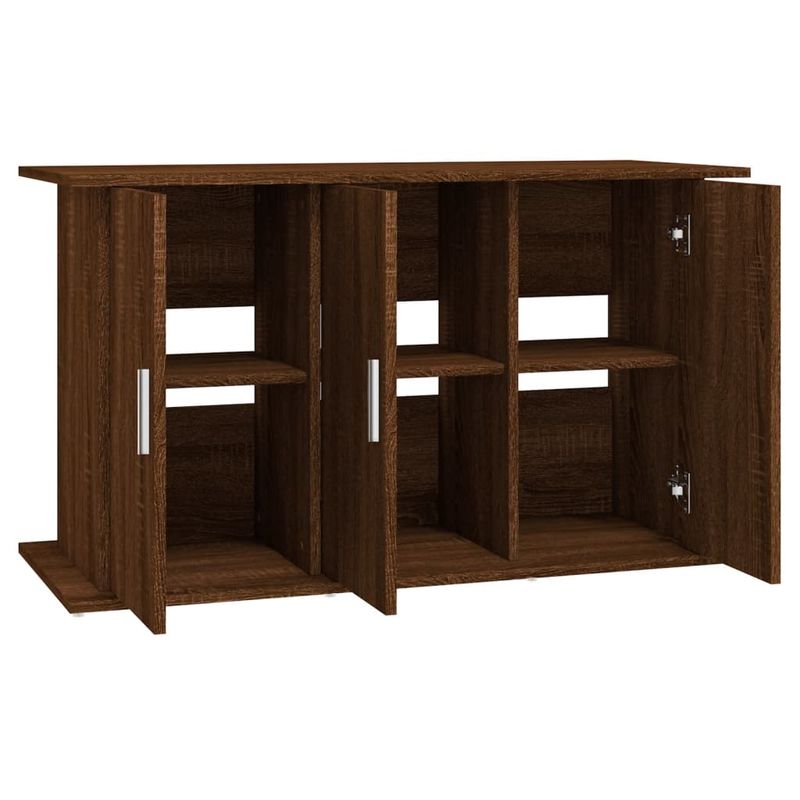 vidaXL support pour aquarium Bois d'ingénierie