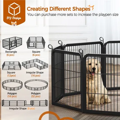 Yaheetech Parc pour Chien Multiusage