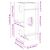 vidaXL maison pour chats Bois de pin